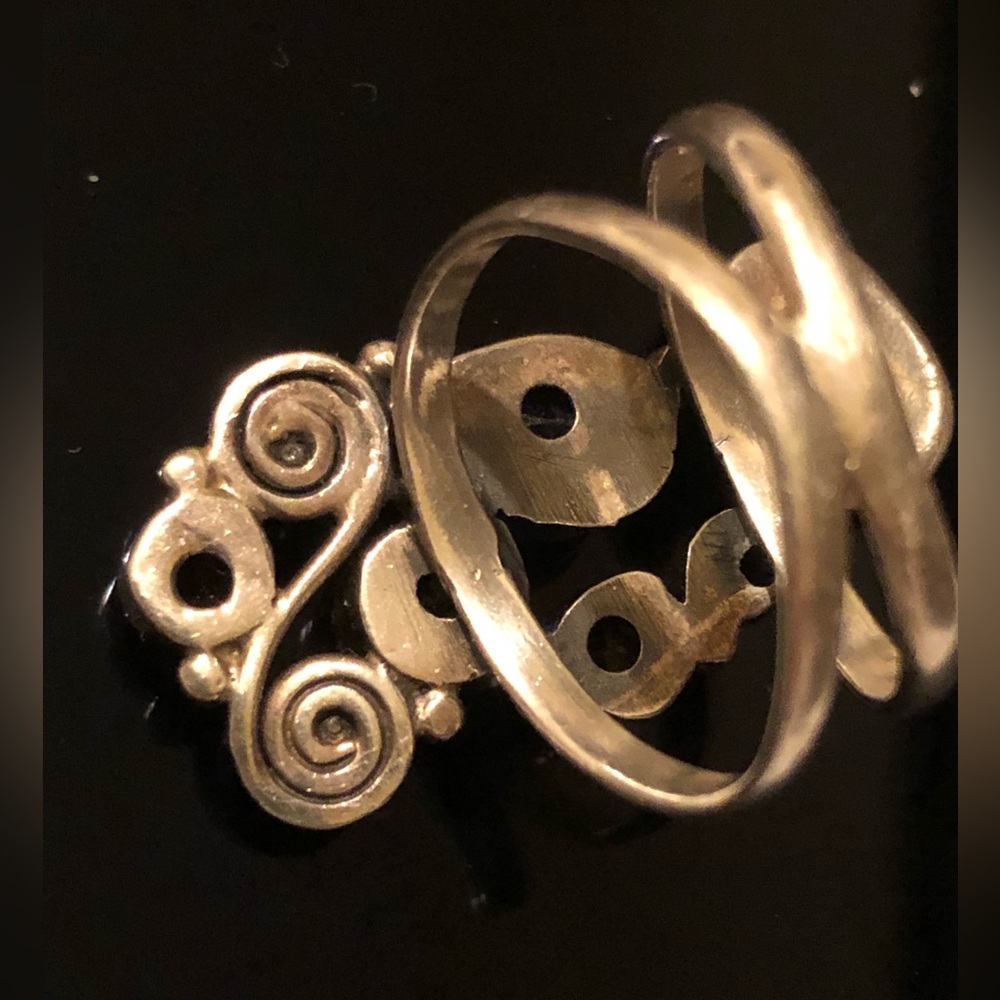 Multicolored Fine Gemstone Ring - image 8